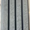 Revestimiento De Pared Wall Panel Varillado Wpc Exterior Gris