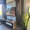 Wall Panel Interior Varillado Pvc Wpc GRIS punta de flecha