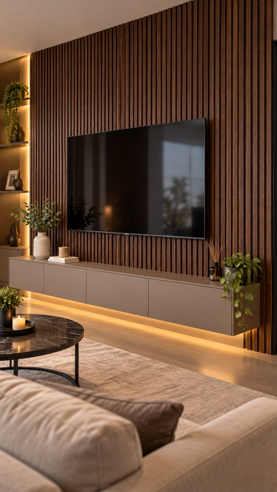 VARILLADO SIMIL MADERA COLOR CHOCOLATE PVC INTERIOR - Imagen 2
