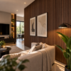 VARILLADO SIMIL MADERA COLOR CHOCOLATE PVC INTERIOR