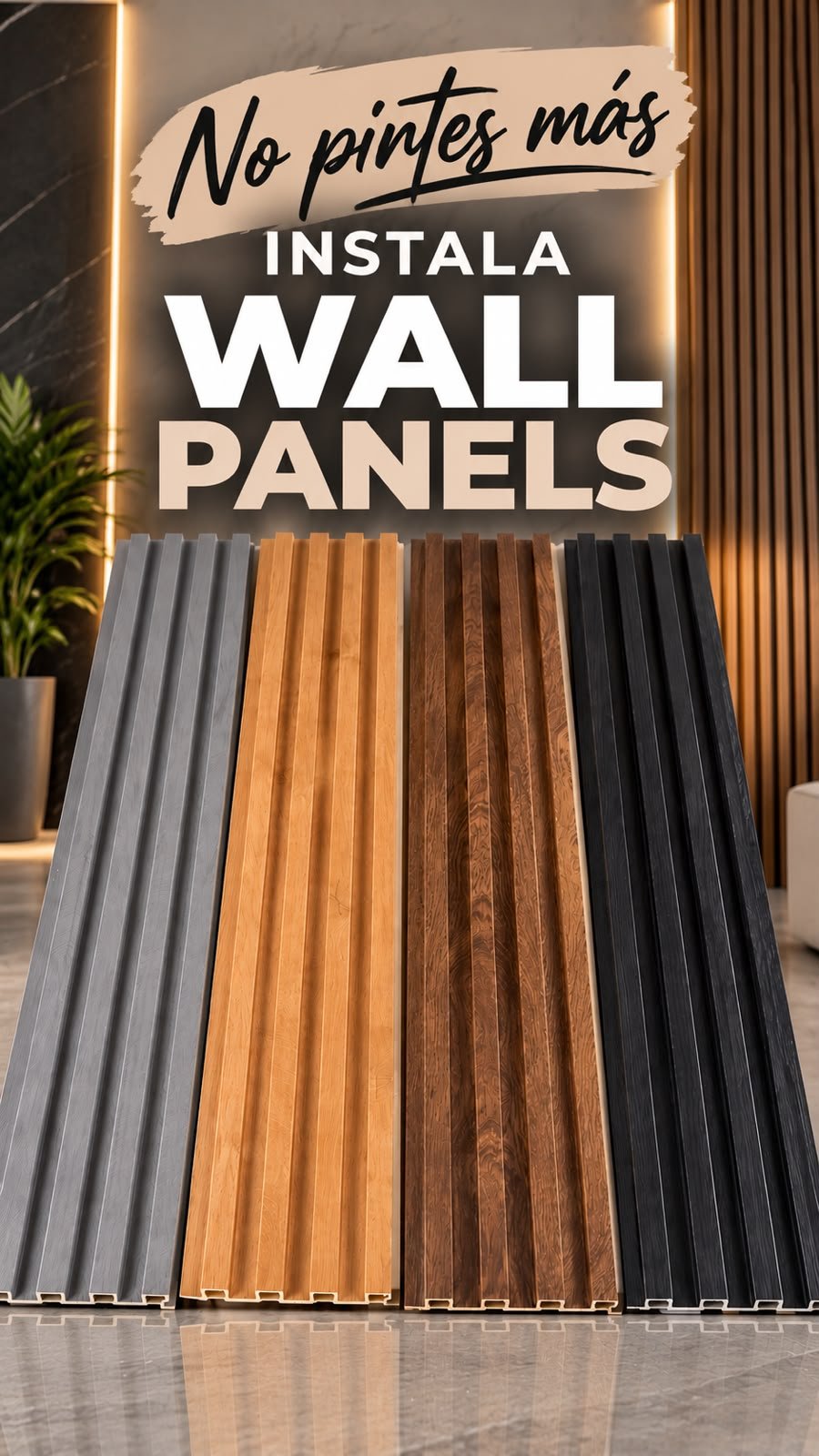 VARILLADO SIMIL MADERA COLOR CHOCOLATE PVC INTERIOR - Imagen 4